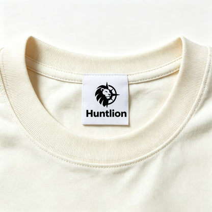 Huntlion Basic Crew Neck Short‑Sleeve T‑Shirt, Premium Soft Cotton Casual Plain Tee for Men