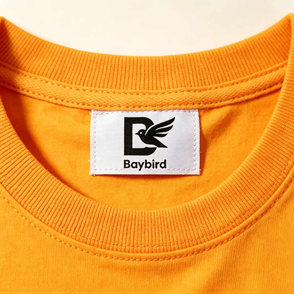 Baybird Classic Crew Neck T‑Shirt, Soft Cotton Short Sleeve Casual Tops