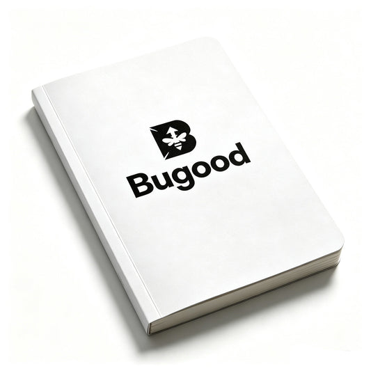 Bugood Hardcover Notebook, Premium Thick Paper Journal Notebook, Classic Solid Cover Notepad for Office School Home Daily Writing