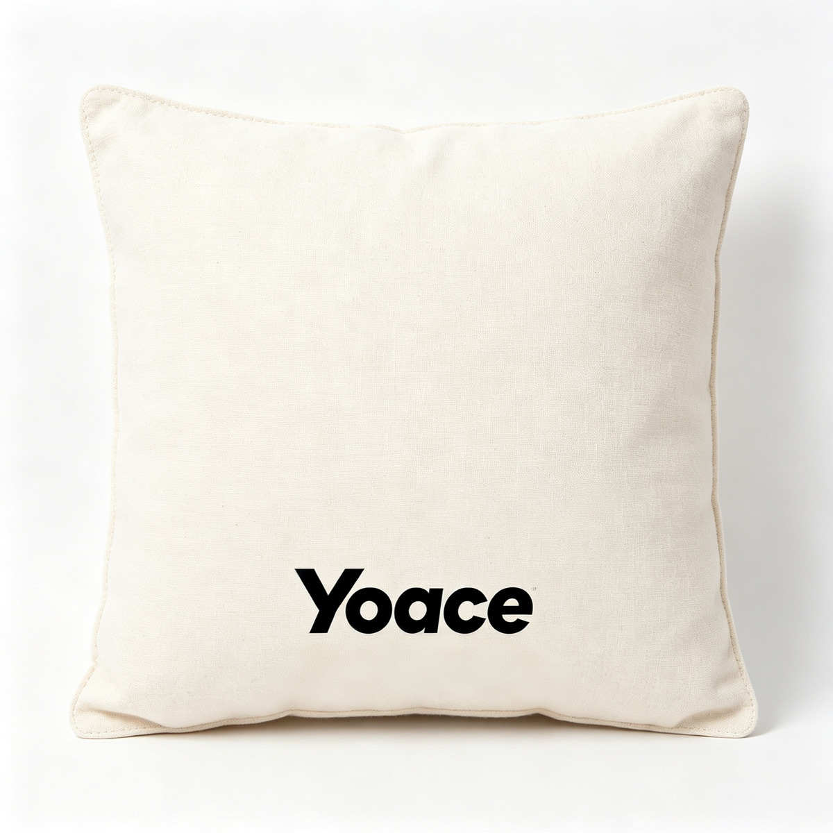 Yoace Square Decor Throw Pillow, Linen Texture Soft Cushion for Sofa Couch Bedroom, Vacuum Compressed Decorative Pillow