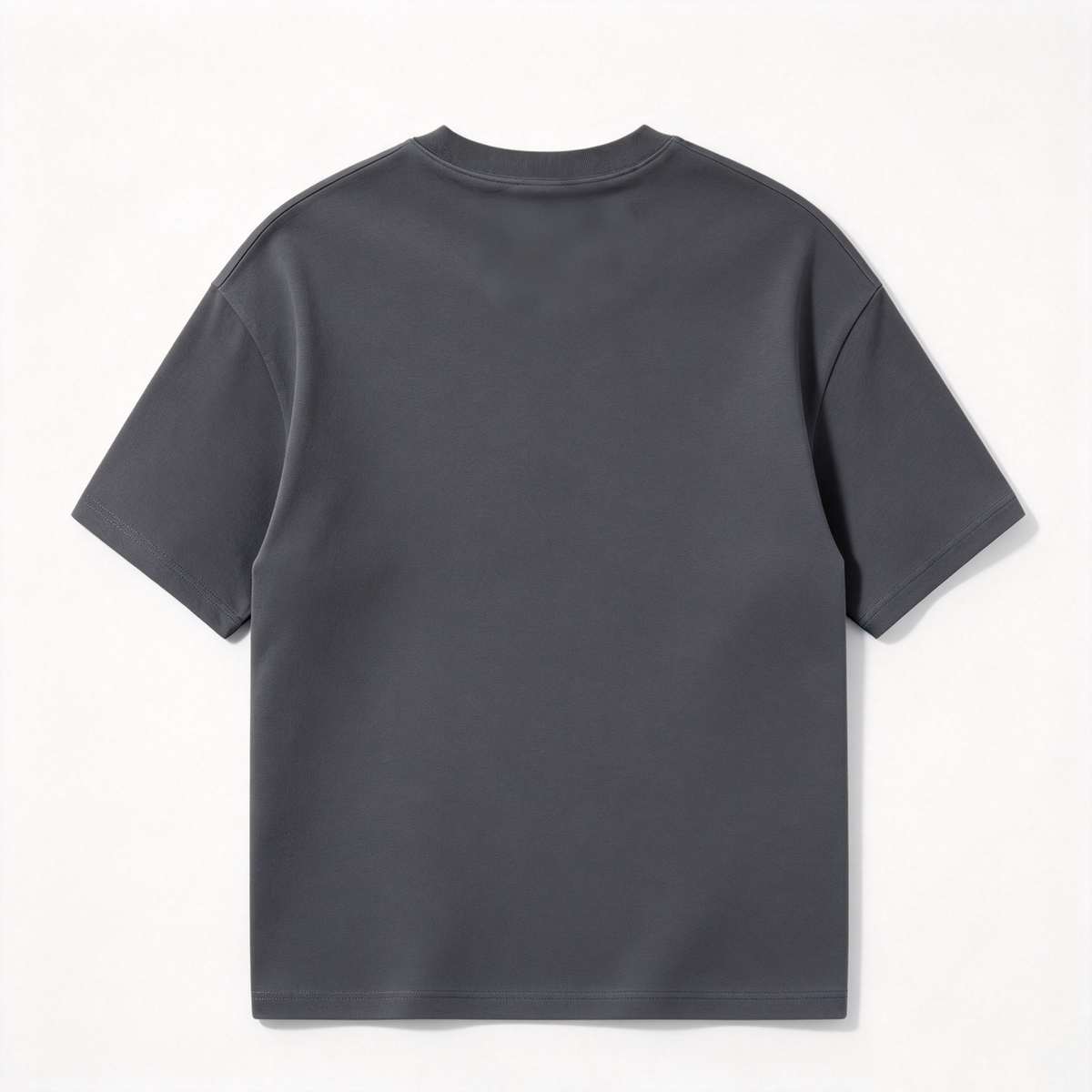Gaffox Men's Crew Neck Short Sleeve T-Shirt, Loose Fit Cropped Casual Tee, Soft Breathable Basic T-Shirts for Men Daily Outfit