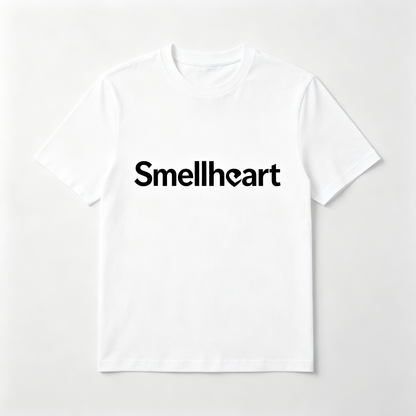 Smellheart Crew Neck Short Sleeve T-Shirt, Casual Soft Cotton Basic Tee, Fashion Loose Fit Everyday Summer Top