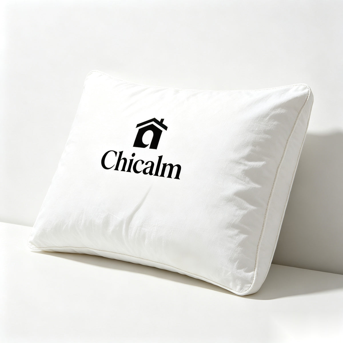 Chicalm Bed Pillow for Sleeping, Soft Support Pillow for Side Back Stomach Sleepers