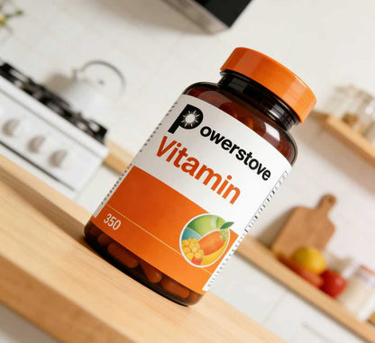Powerstove Multivitamin Dietary Supplement, Daily Multimineral for Adults & Family, All-in-One Nutrition Support
