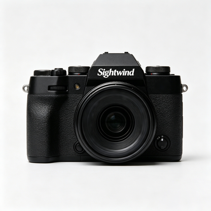 Sightwind Mirrorless Digital Camera, 4K Video Camera with Flip Screen, Autofocus, Compact Vlogging Camera for Photography & Content Creation, Black