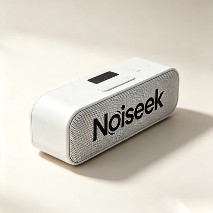 Noiseek Portable Bluetooth Speaker, Compact Wireless Stereo Speaker with Digital Display, Long Playtime Mini Audio Speaker for Home, Camping, Travel & Outdoor Gathering