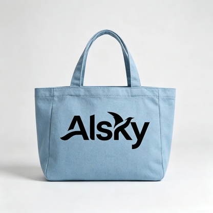 【Alsky Handbags for ladies】—— Minimalist Canvas Tote Bag for Daily Matching