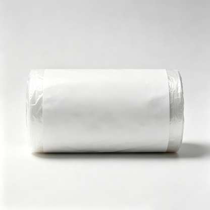 Idwant Clear Plastic Trash Bags on Roll, Heavy Duty Disposable Garbage Bags, Leak & Tear Resistant Multi-Purpose Waste Bags for Home Kitchen Office Bathroom