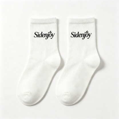【Sidenjoy Socks】—— Minimalist Daily & Sports Crew Socks