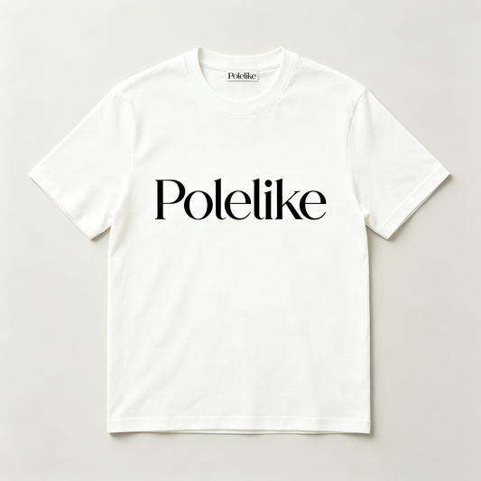 Polelike Short‑Sleeve Crew Neck T‑Shirt, Casual Classic‑Fit Everyday Tee, Soft Breathable Cotton Tops for Men & Women, Basic Summer Shirts for Daily Wear