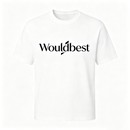 Wouldbest Men’s Classic Crew Neck T-Shirt, Premium Cotton Short Sleeve Tee, Casual Basic T-Shirt for Men, Soft & Breathable