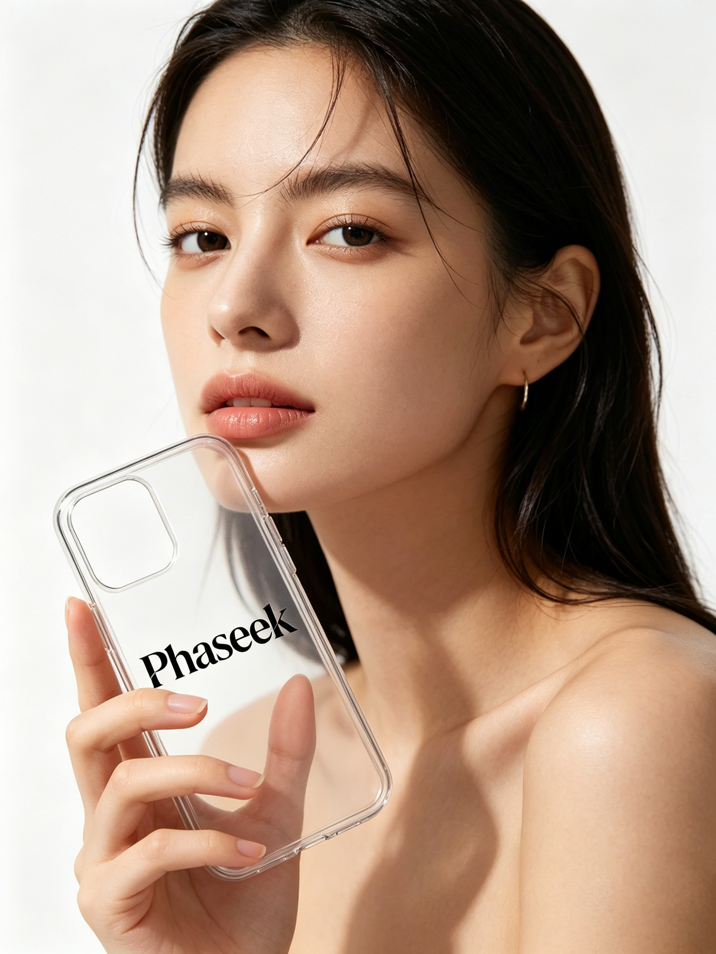 【Phaseek Cell phone cases】—— Minimalist Clear Protective Cover for Daily Phone Use