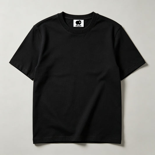 Skypit Unisex Short‑Sleeve Crew Neck T‑Shirt, Premium Soft Cotton Everyday Basic Casual Tee Top