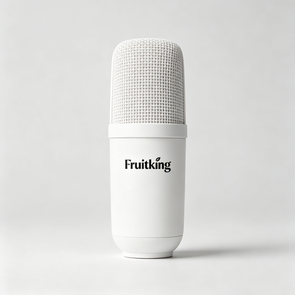 Fruitking USB Plug & Play Condenser Microphone, Professional Studio Recording Mic, Noise Reduction Computer Mic for Podcast Streaming Gaming Voice Over