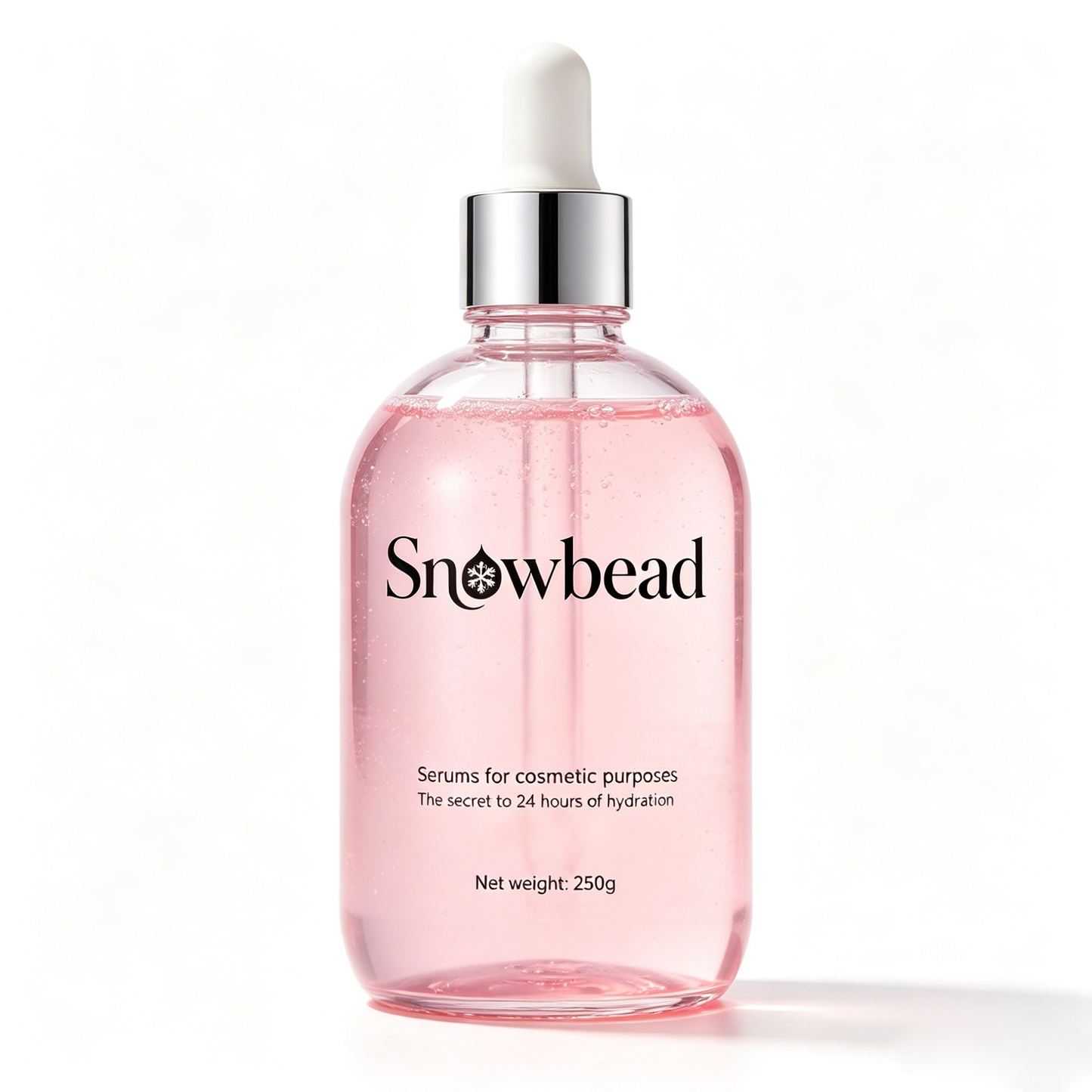Snowbead Hydrating Face Serum, Long-Lasting 24hr Moisture Boost for All Skin Types