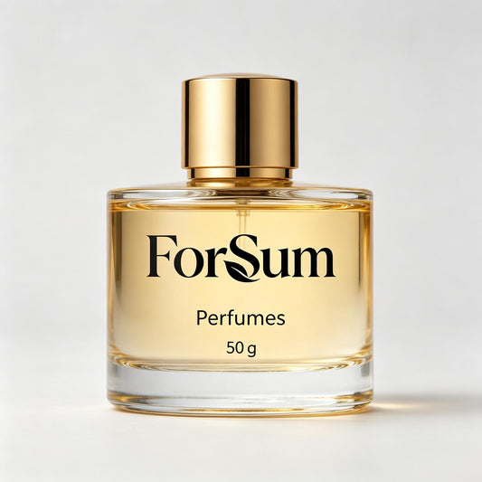 ForSum Eau de Toilette Long Lasting Luxury Fragrance for Men & Women, Elegant Golden Bottle Daily Wear Perfume