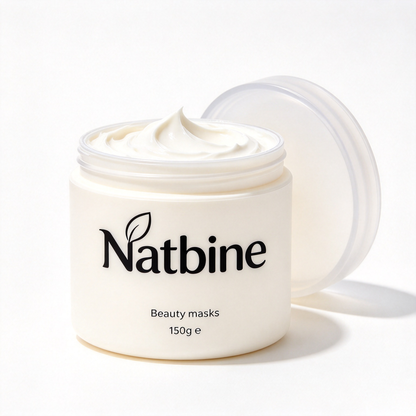 Natbine Beauty Mask, Deep Hydrating Nourishing Facial Mask, Silky Cream Texture Skincare Mask 150g with Gift Box