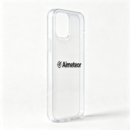 Aimeteor Crystal‑Clear Phone Case, Flexible Shockproof Protective Case, Slim Fit Anti‑Scratch Transparent Cell Phone Cover