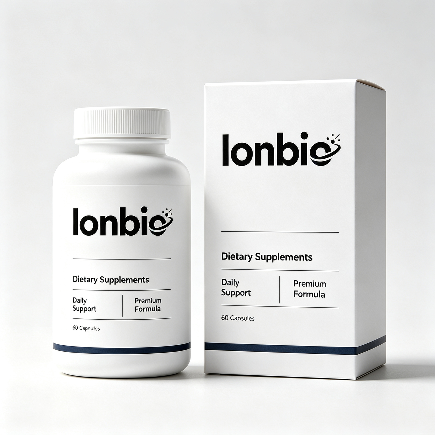 Ionbio Daily Support Dietary Supplement Capsules, Premium All-Natural Wellness Formula for Overall Body Health