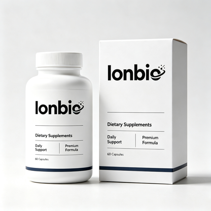 Ionbio Daily Support Dietary Supplement Capsules, Premium All-Natural Wellness Formula for Overall Body Health
