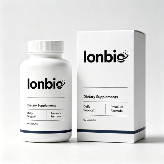 Ionbio Daily Support Dietary Supplement Capsules, Premium All-Natural Wellness Formula for Overall Body Health