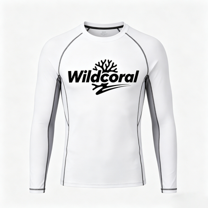 【Wildcoral Compression Long-Sleeve Top】—— High-Performance Base Layer for Sports & Water Activities