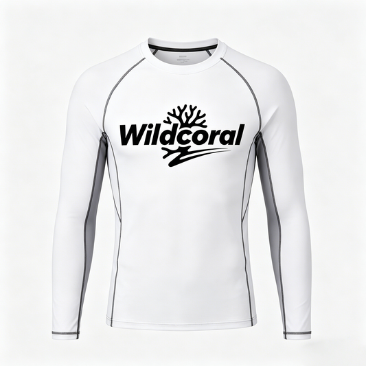 【Wildcoral Compression Long-Sleeve Top】—— High-Performance Base Layer for Sports & Water Activities