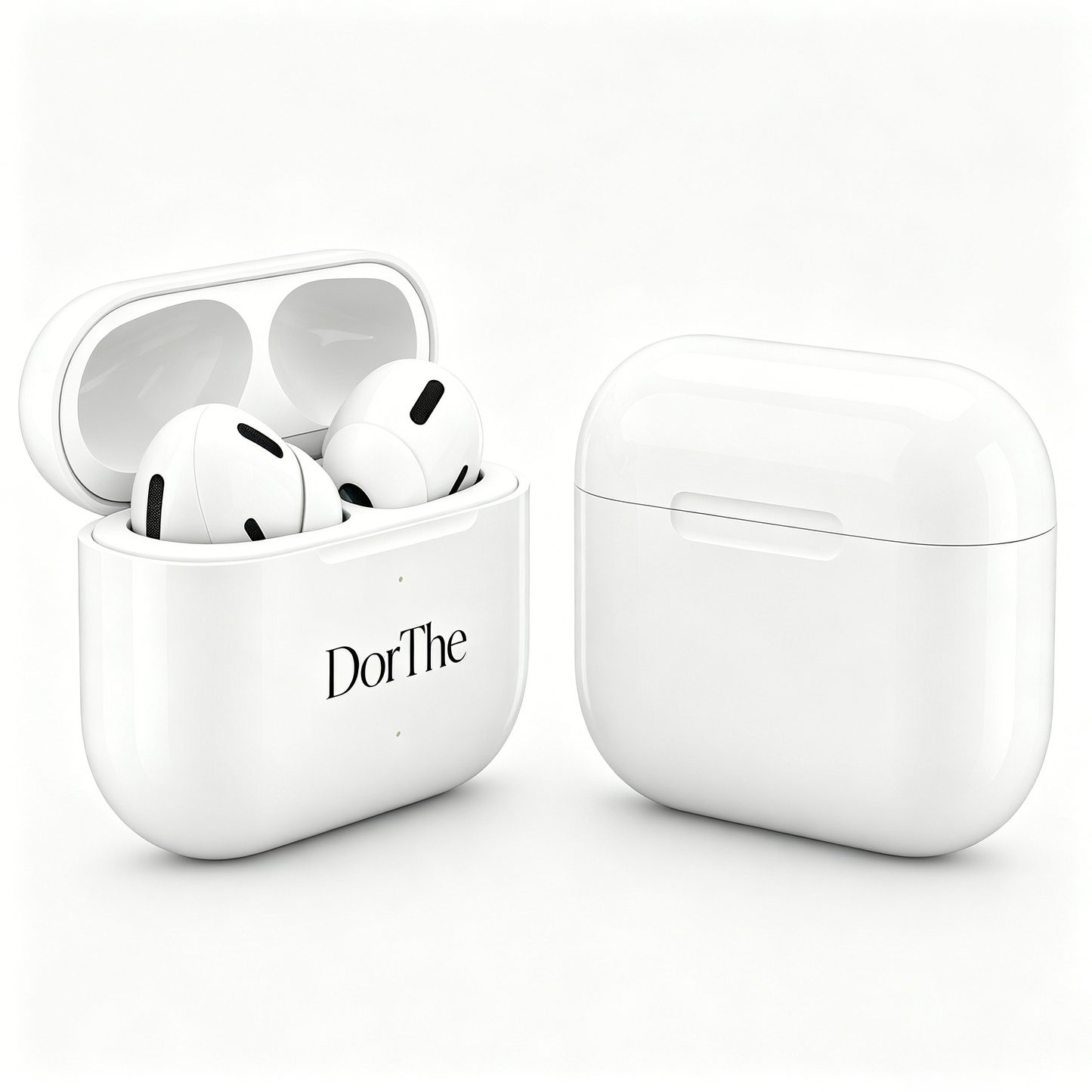 DorThe True Wireless Bluetooth Earbuds, Noise Cancelling In-Ear Headphones with Charging Case, HiFi Stereo Sound, Long Battery Life, Waterproof Sports Earphones