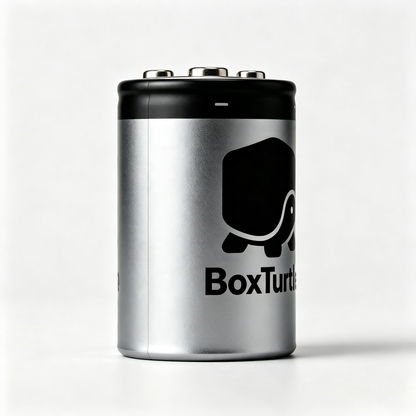 BoxTurtle D‑Cell Alkaline Batteries, Long‑Lasting High Performance Replacement Battery, Leak‑Proof Design for Household & Electronic Devices