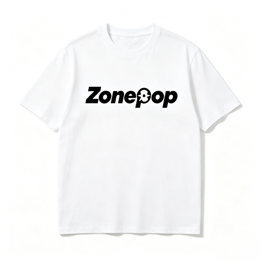 Zonepop Classic Letter Graphic Crew Neck Short Sleeve T-Shirt, Casual Loose Fit Basic Tee, Everyday Lightweight Top