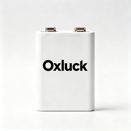 Oxluck High‑Capacity Rechargeable Lithium‑ion Battery, Long Lasting Power Supply for Household & Electronic Devices