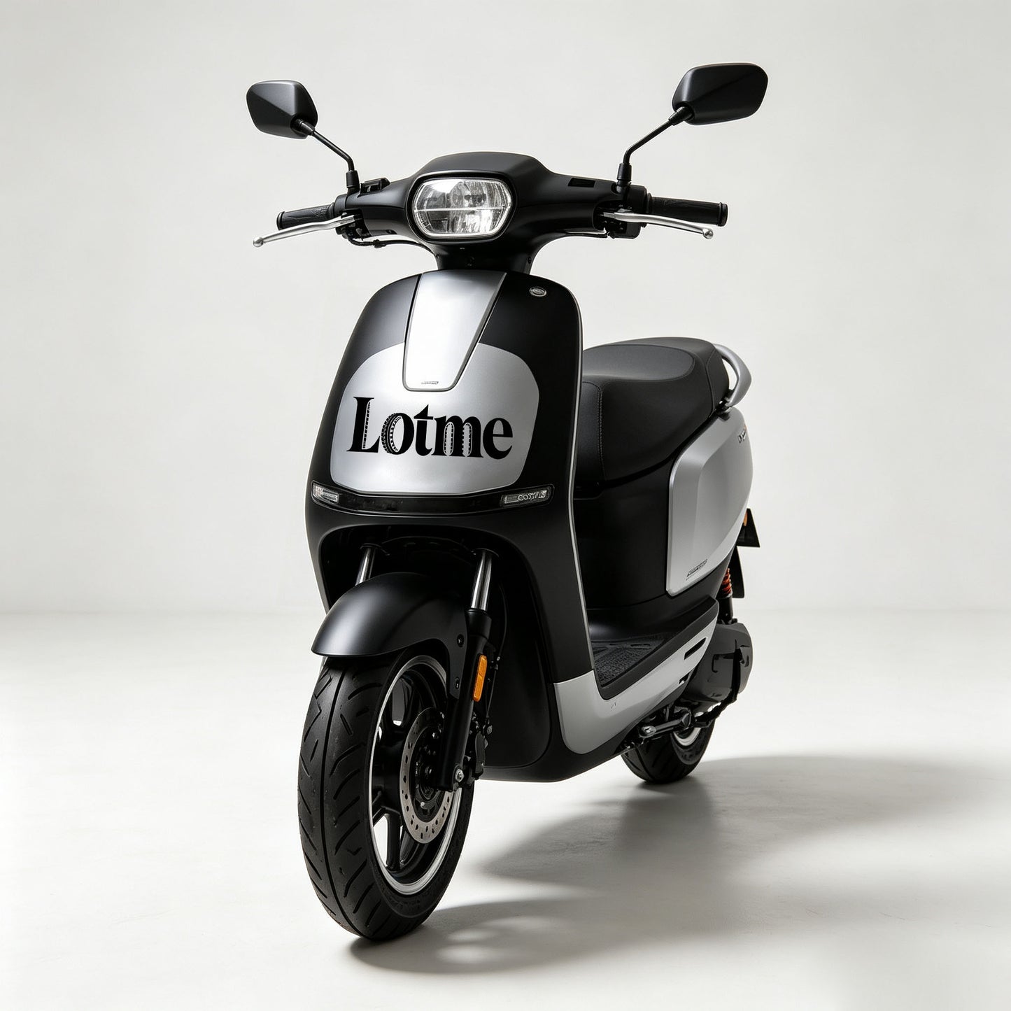Lotme Classic Electric Scooter Moped, Eco-Friendly Energy-Saving Commuter E-Bike, Comfort Seat Urban Short Trip Electric Motorcycle, Stable Shock Absorption Design for Daily City Travel, Lightweight Low-Consumption Electric Motorbike
