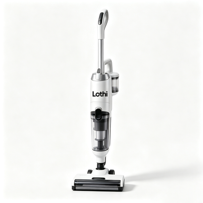 Lothi Upright Corded Vacuum Cleaner with Powerful Suction, Lightweight Stick Vacuum for Hardwood Floors Carpet Pet Hair Multi-Surface Home Cleaning