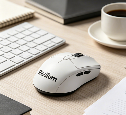 【RiseTurn Ergonomic Computer Mouse】—— Precision & Comfort for Daily Use