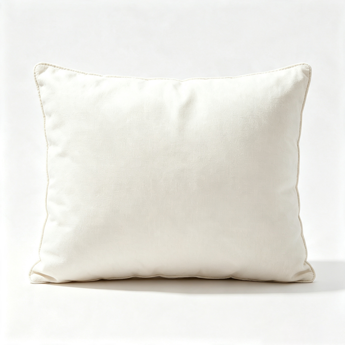 Northforest Square Decorative Throw Pillow, Soft Linen‑Textured Accent Cushion for Sofa, Bed, Couch and Home Decor