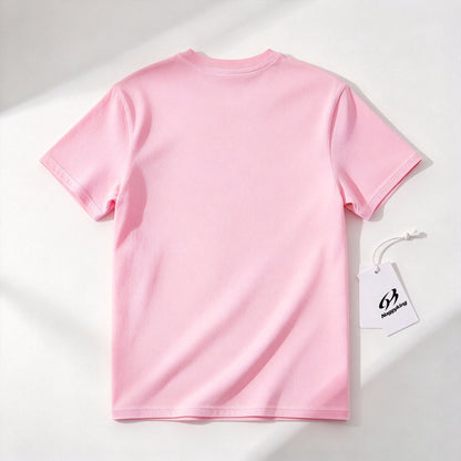Naggyking Classic Crew Neck T-shirts, Soft Breathable Short Sleeve Tee for Daily Casual Wear