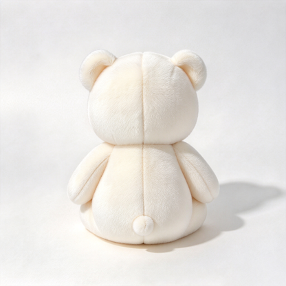 Werupt Cream White Teddy Bear Plush Toy, Soft Stuffed Animal Bear Plush Doll for Kids Gift Home Decor