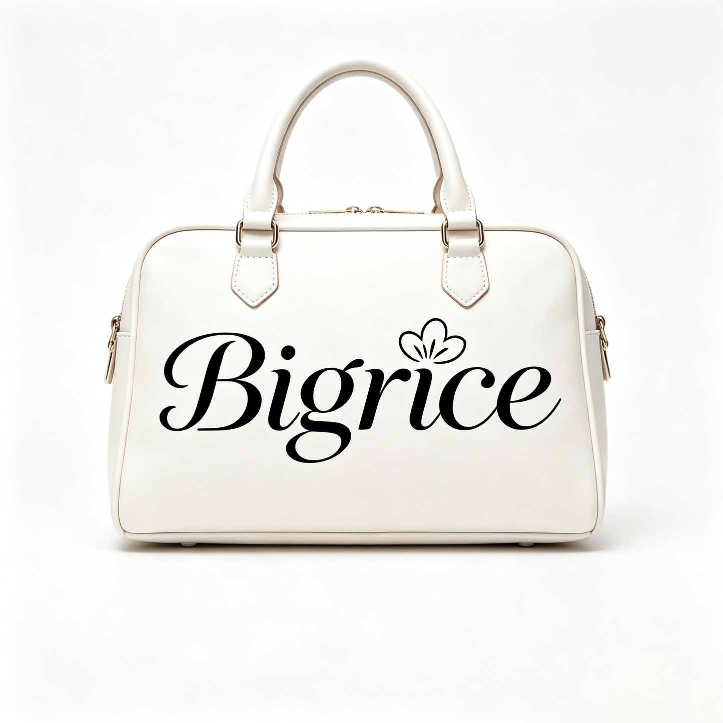 Bigrice Women’s Classic Boston Handbag, Soft Faux Leather Top Handle Satchel Bag, Spacious Daily Work Travel Shoulder Tote Purse for Ladies