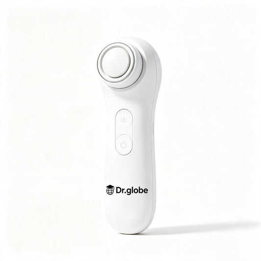 Dr.globe Multifunctional Facial Massager, Handheld Skin Care Beauty Machine for Boosting Serum Absorption, Rechargeable Home Spa Device