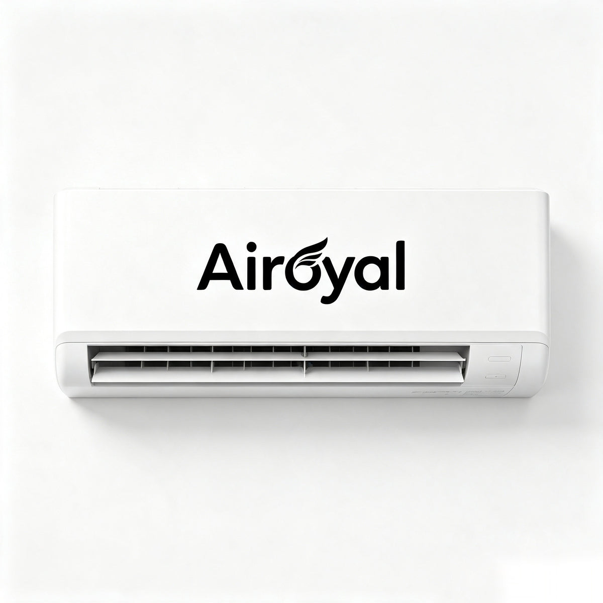 Airoyal Wall Mounted Split Air Conditioner, High Efficiency Energy Saving Cooling Unit, Quiet Indoor Wall AC for Bedroom, Apartment & Home Use, Complete With Installation Guide