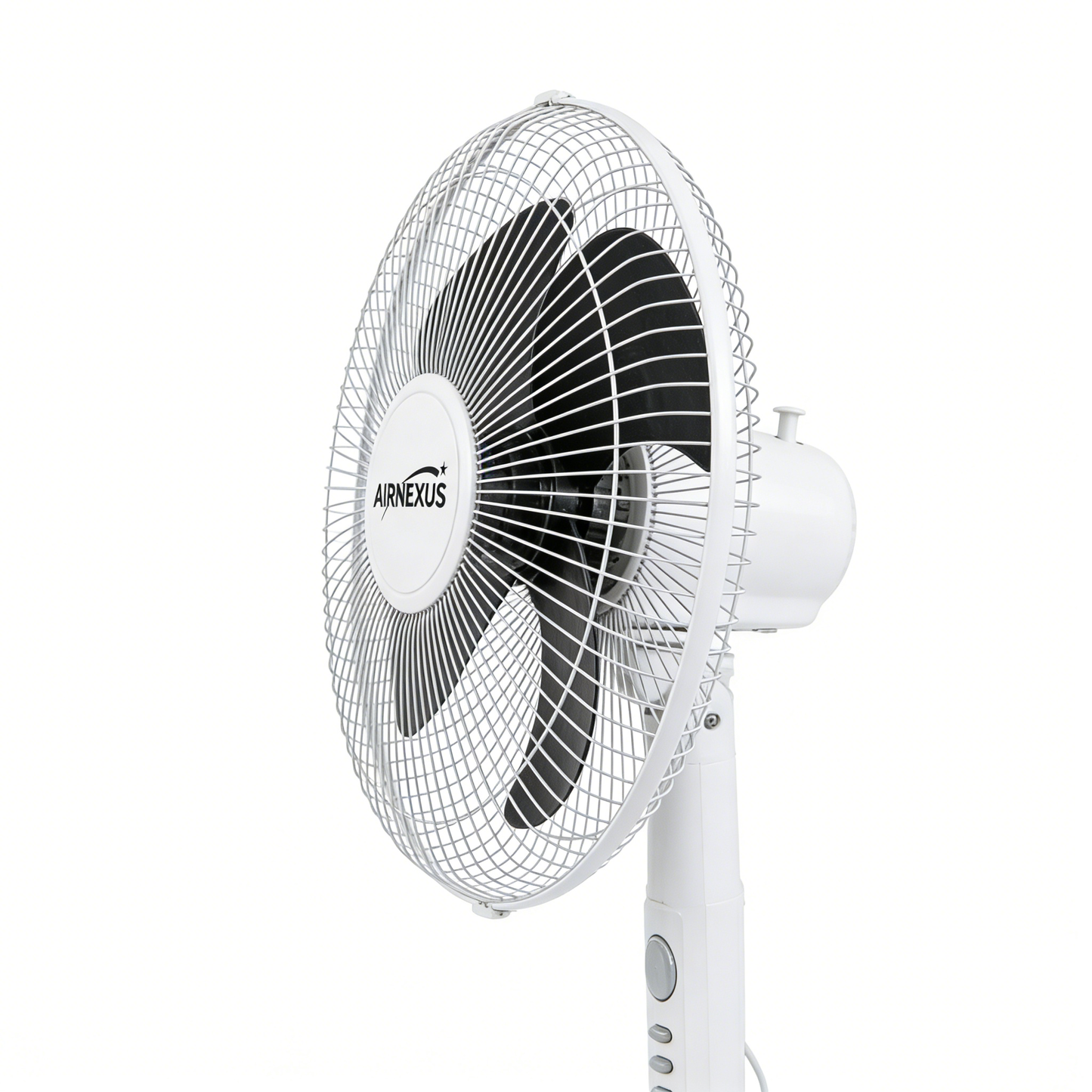 【AIRNEXUS Electric Standing Fan】—— Your Ultimate Cooling Solution for Home & Office