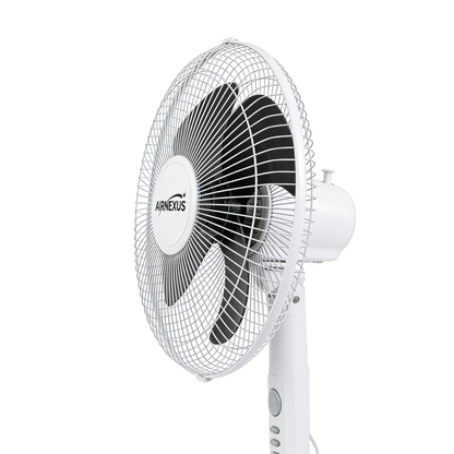 【AIRNEXUS Electric Standing Fan】—— Your Ultimate Cooling Solution for Home & Office