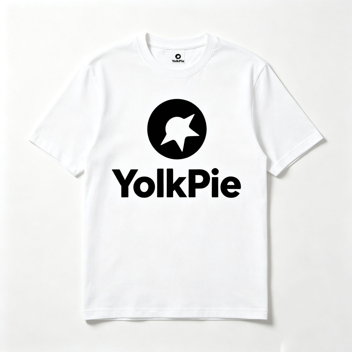 YolkPie Classic Short‑Sleeve Crew Neck T‑Shirt, Casual Everyday Basic Tee, Soft Breathable Cotton Tops