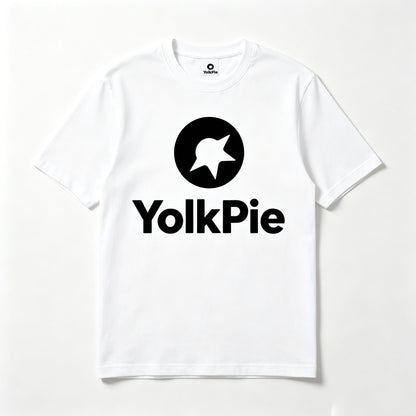 YolkPie Classic Short‑Sleeve Crew Neck T‑Shirt, Casual Everyday Basic Tee, Soft Breathable Cotton Tops