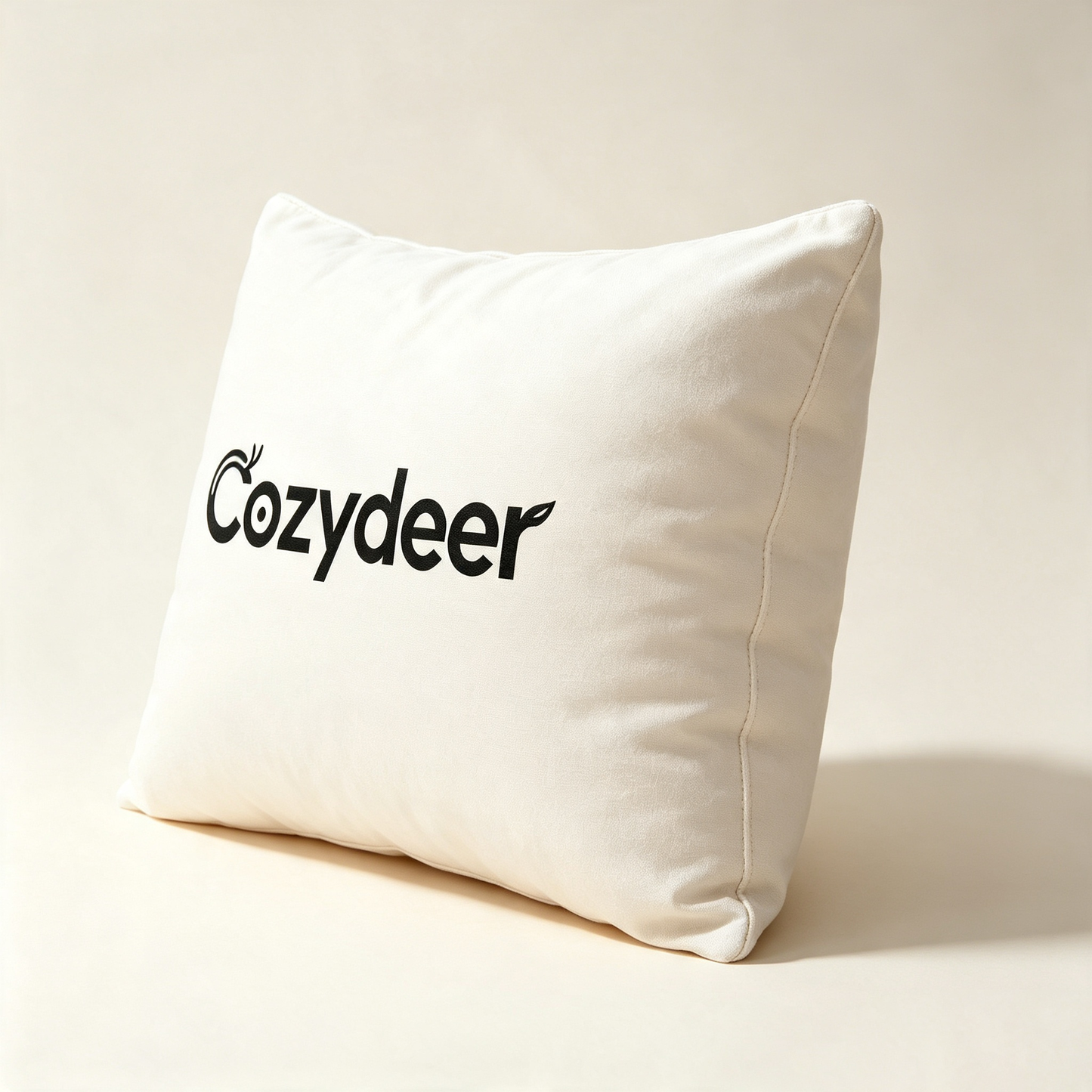 Cozydeer Decorative Throw Pillow, Soft Breathable Square Accent Cushion for Sofa Couch Bed Home Decor, Vacuum Compressed Shipped