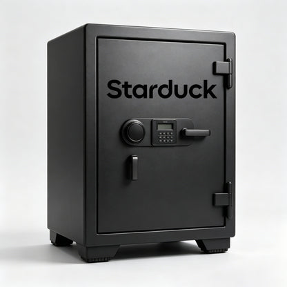 Starduck Digital Security Safe Box, Heavy Duty Steel Fireproof Safe with Electronic Keypad Lock, Home Office Money Document Jewelry Storage Safe Cabinet