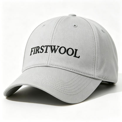 FIRSTWOOL Cotton Baseball Caps being headwear, Unstructured Adjustable Dad Hat with 3D Embroidered Logo, Lightweight Sun Protection Sports Headwear for Men Women Daily Outdoor