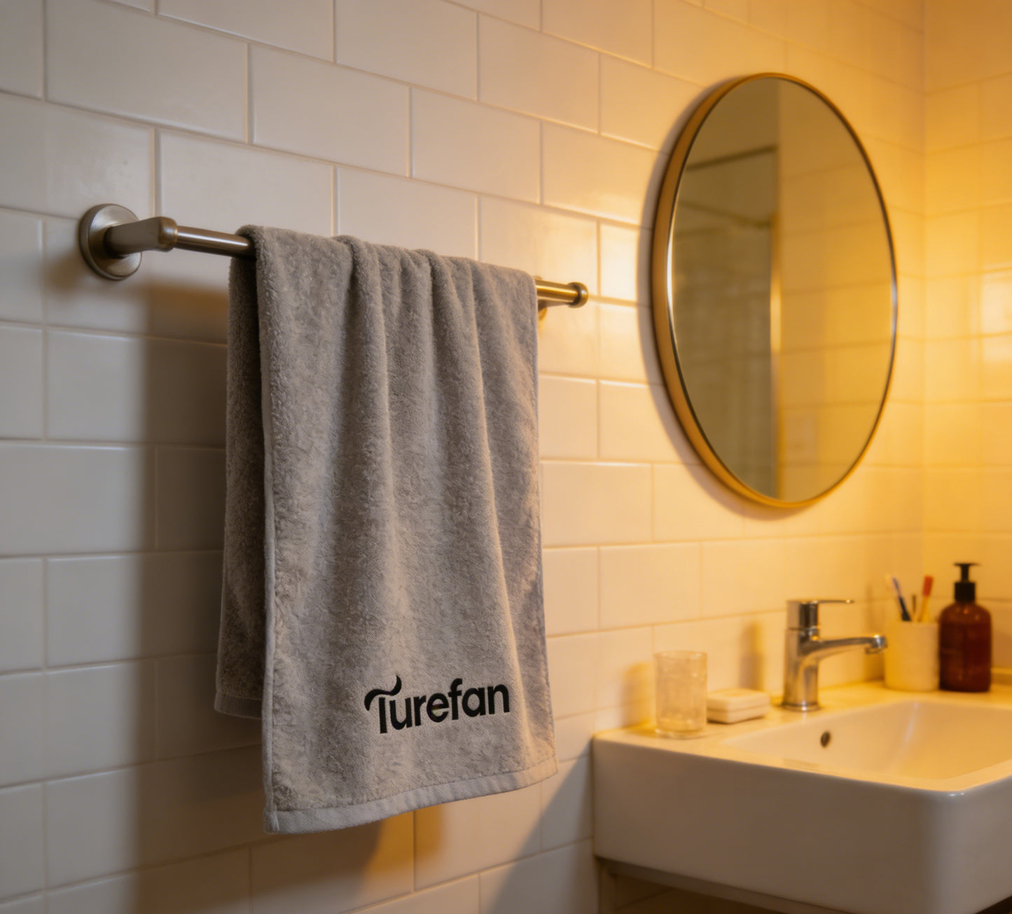 【Turefan Premium Cotton Towel】—— Gentle Softness for Your Daily Self-Care