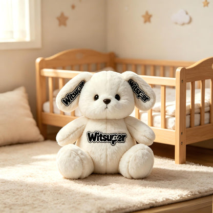 Witsuper White Floppy Ear Bunny Plush Toy, Soft Fluffy Stuffed Rabbit Animal Doll, Premium Plush Bunny Gift for Kids, Baby Shower, Birthday & Home Decor