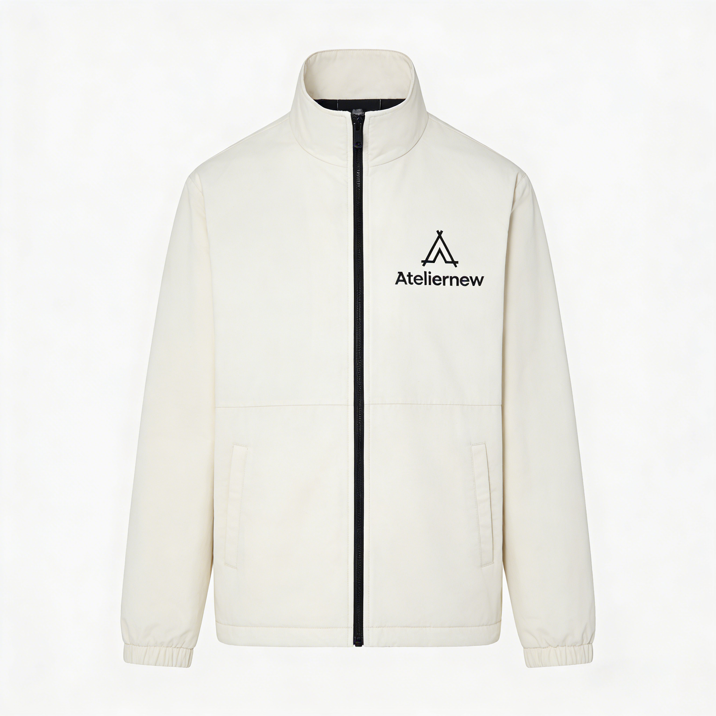 【Ateliernew Stand Collar Zip-up Jacket】—— Versatile & Functional Casual Outerwear
